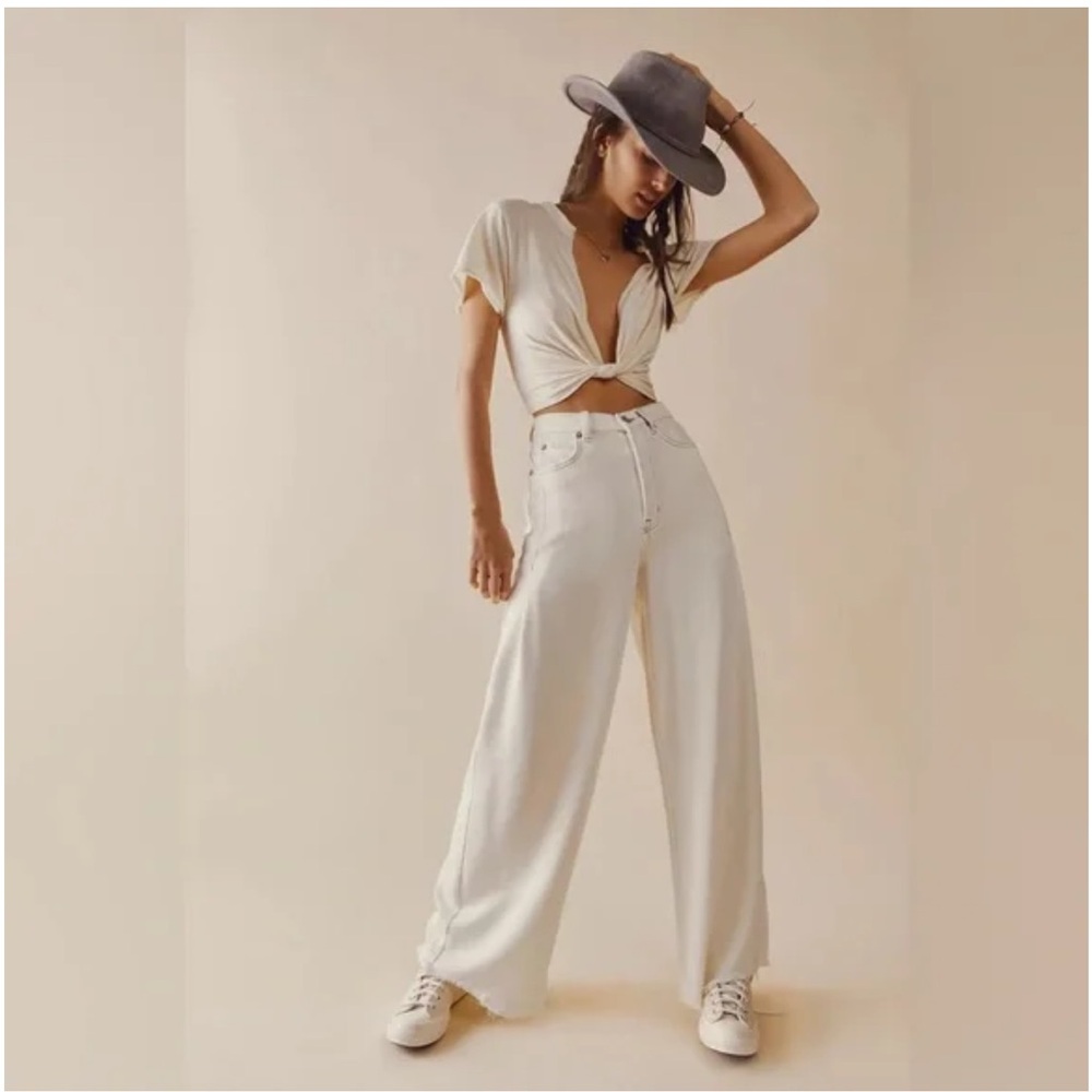 Free People We The Free Old West Slouchy Jeans NWOT